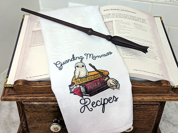 (image for) Guarding Momma's Recipes Plush Terry Towel